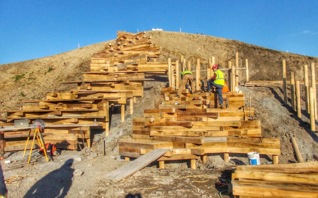 timber playground commercial construction
