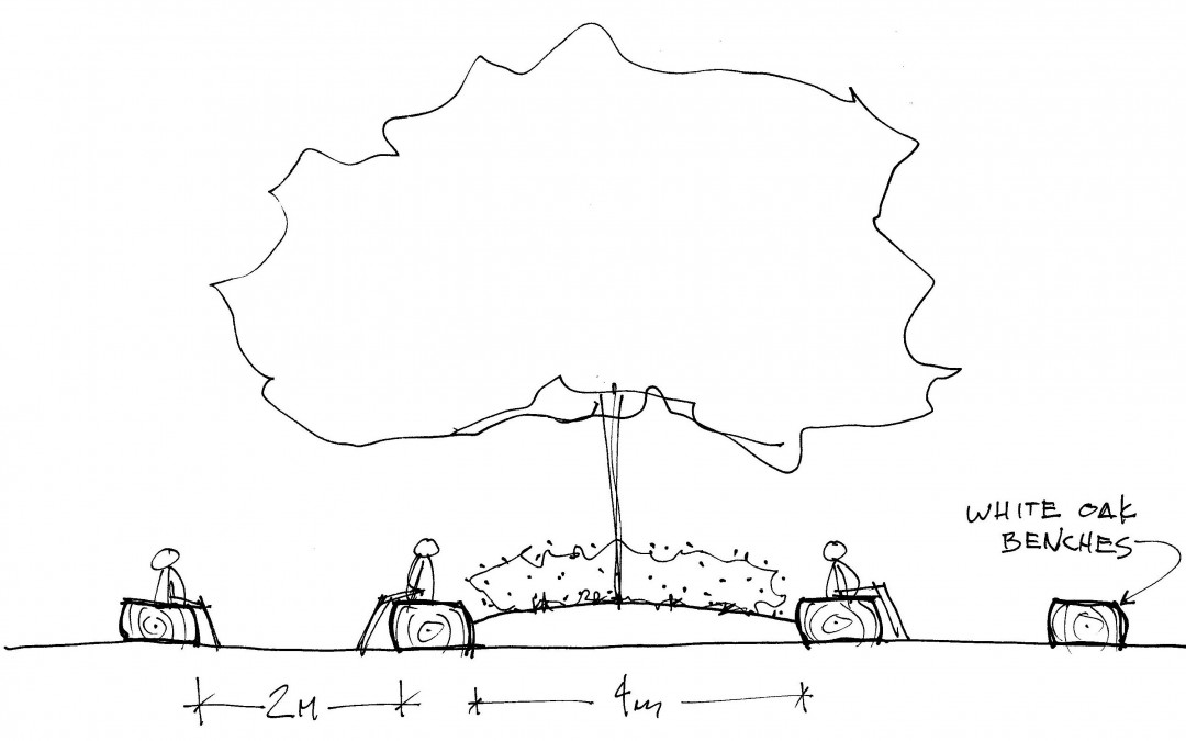 central seating sketch