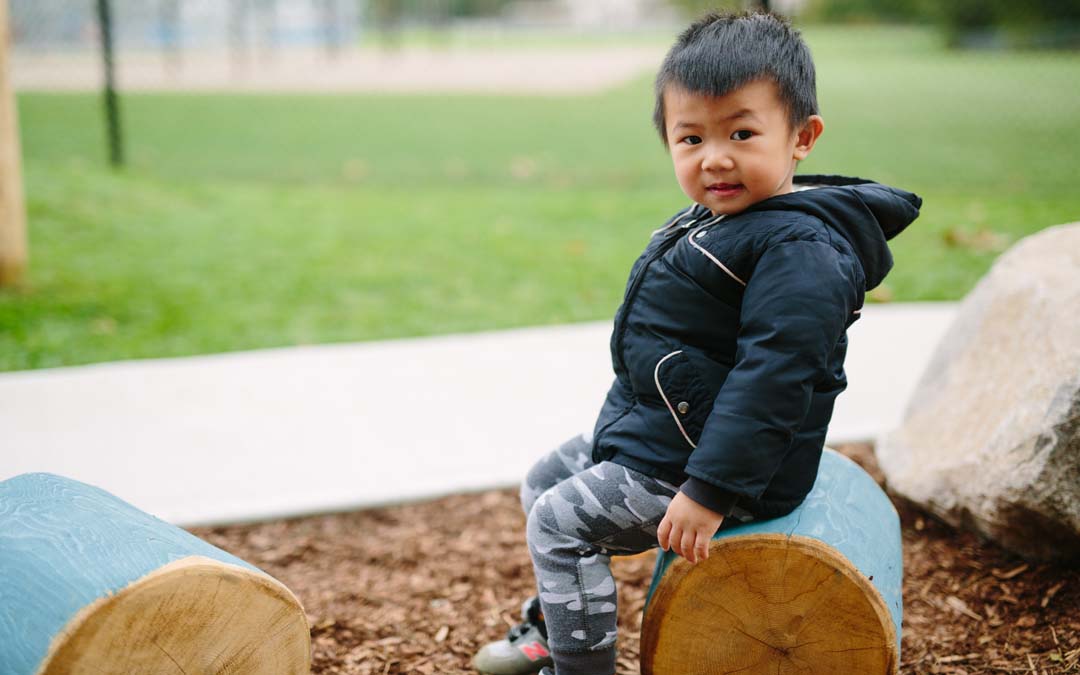 log playground childcare