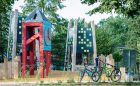 Jaycee Park Mississauga themed natural playground