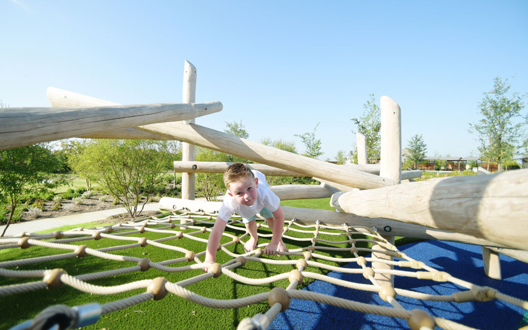 net climb children playground natural