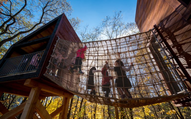 playground net climbing towers epic natural