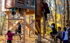climbing active play climb natural playground