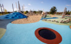 richmond hill beach themed playground summer accessible rubber surfacing
