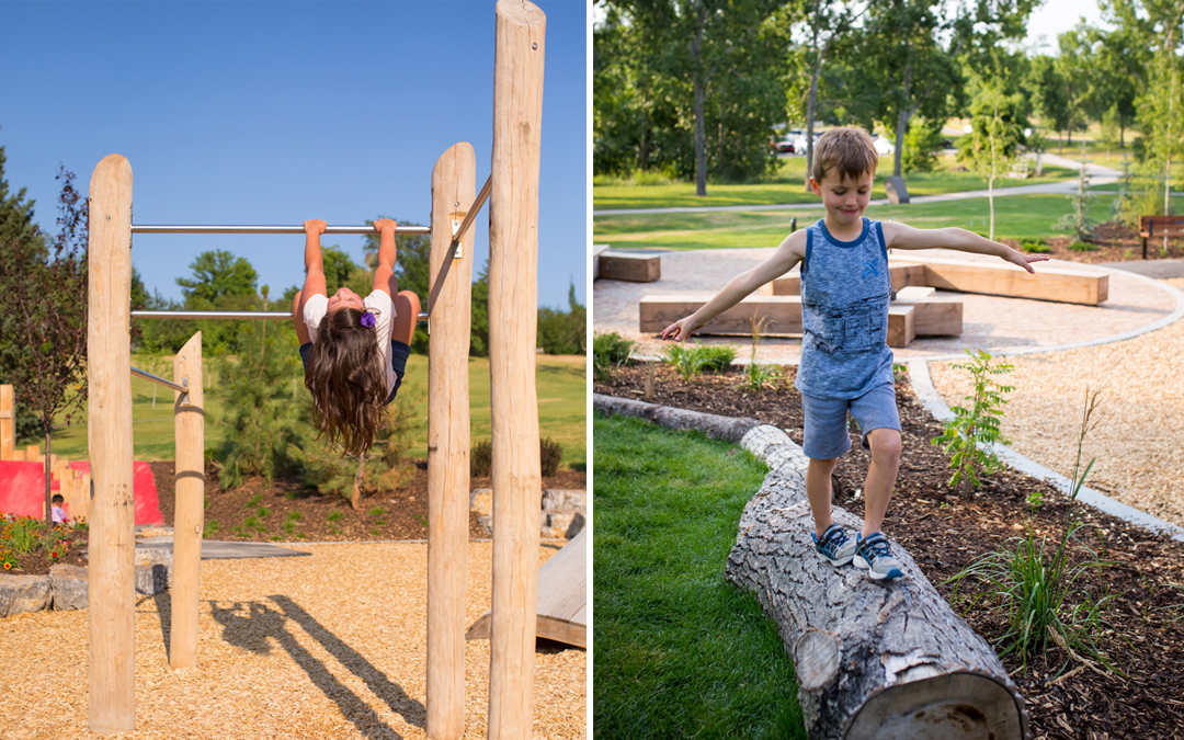 active play wood playground natural balance