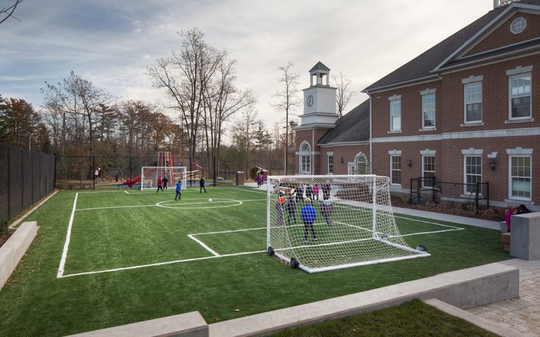oakville school soccer field playground