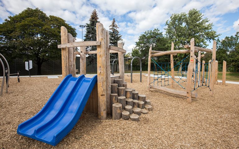 Lord Seaton Park Toronto natural playground