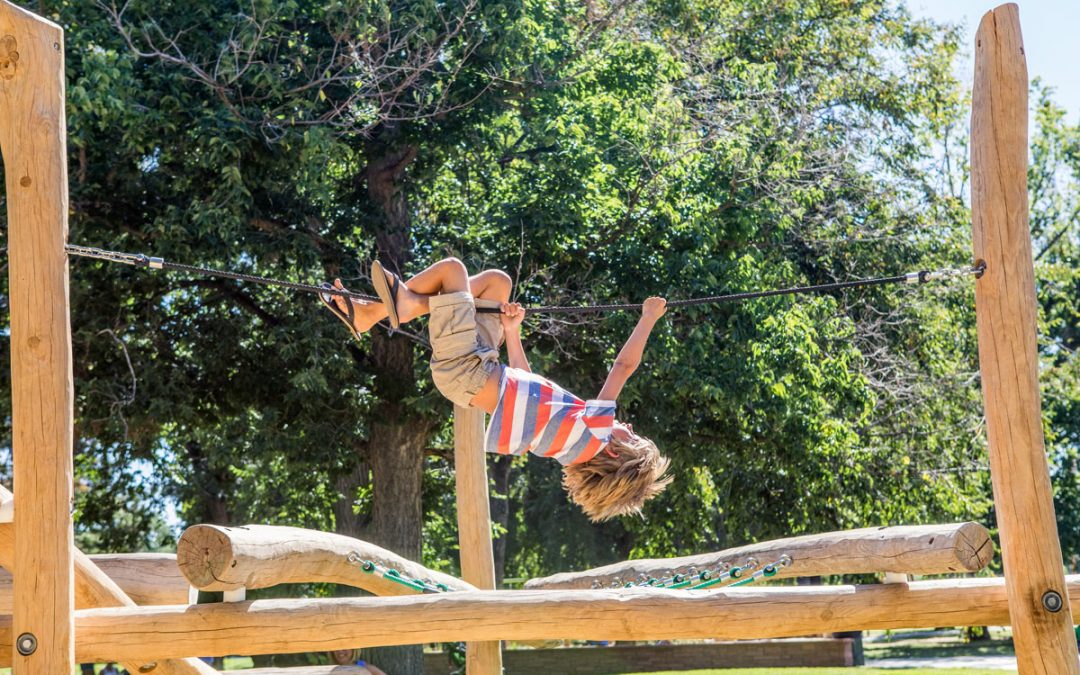 washington park playground colorado post rope climber
