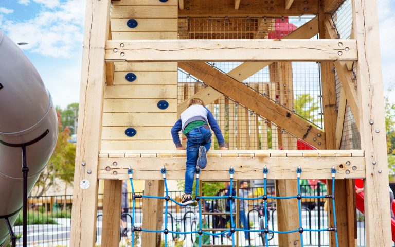 aldergrove british columbia playground tower nets climbing wall