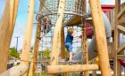 aldergrove recreation center log tower adventure play