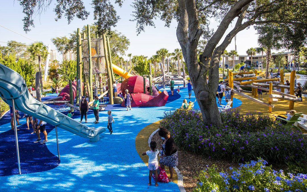St. Petersburg Pier Marine Themed Playground | Earthscape Play