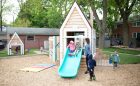 custom playhouse slide dundas on child care