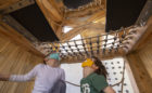 GDS hoppers private school Washington DC interior rope net play climbing