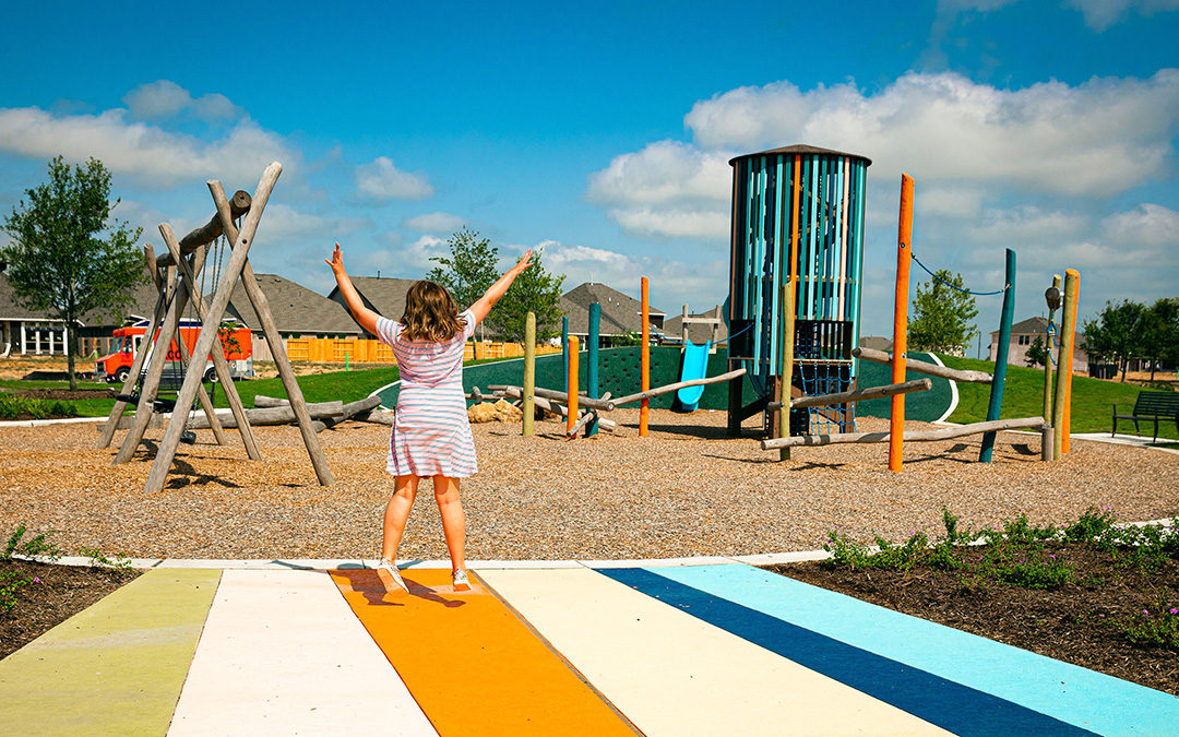 Elyson Texas master planned community custom playground design build