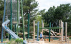 Denver Inspiration Point natural playground log tower