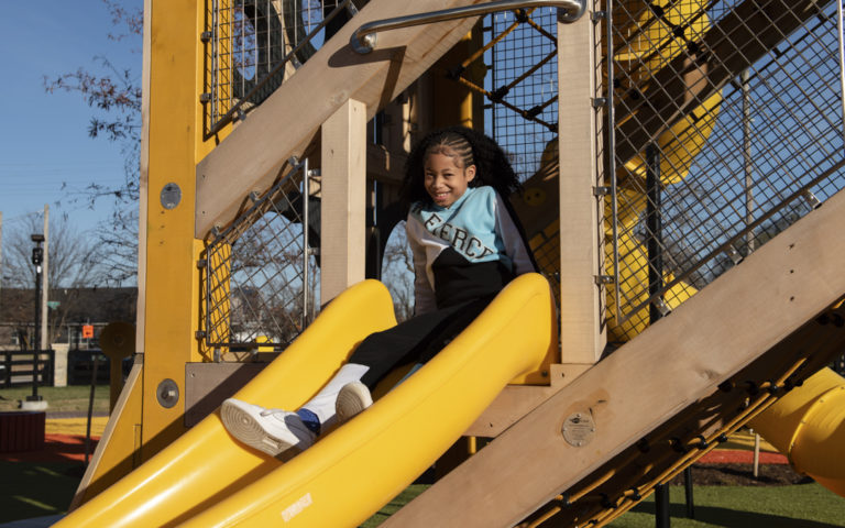 playground tower slide Louisville Kentucky